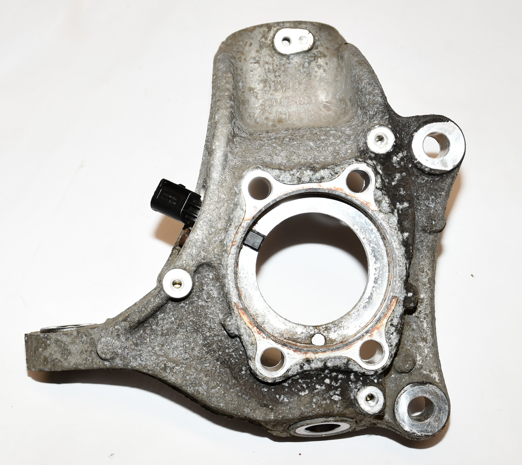 Radlagergehäuse Achsschenkel Vorne,Links 3C0407253G PASSAT Original VW 