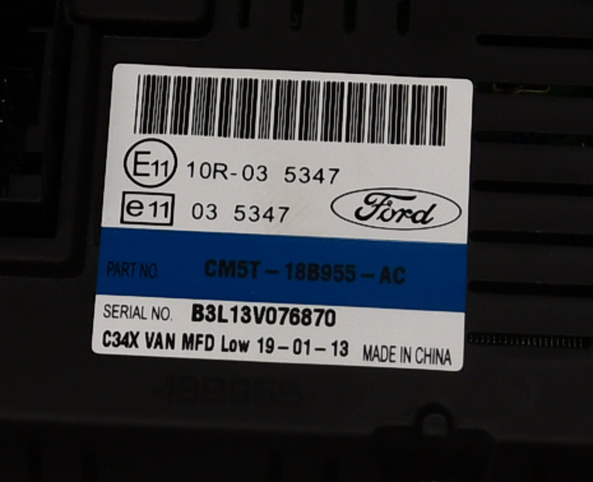 Anzeigeeinheit Display  CM5T-18B955-AC Focus 3 III Turnier Original Ford 
