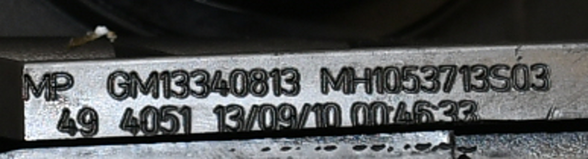 Alloggiamento del filtro dell'aria della scatola del filtro dell'aria 13340813 Meriva B Originale Opel 